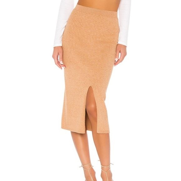 skyline midi sweater skirt